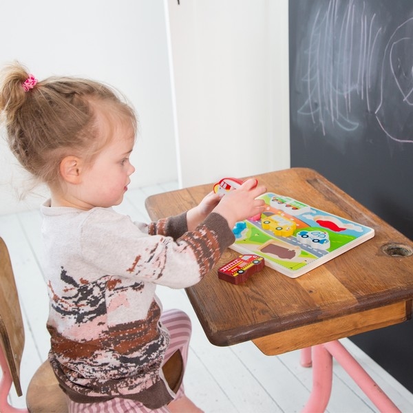 Puzzel - Chunky Transport - New Classic Toys, nog 15x