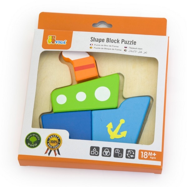 Puzzel - mini - Boot, op=op (nog 3x)