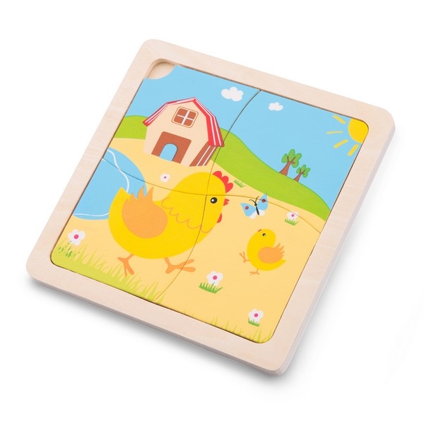 Puzzel - mini - Kip (nog 1x) (nog 1x)