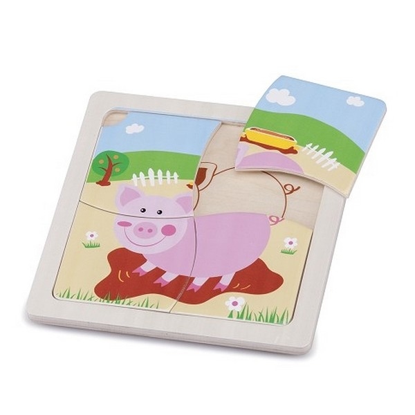 Puzzel - mini - Varken (nog 6x)