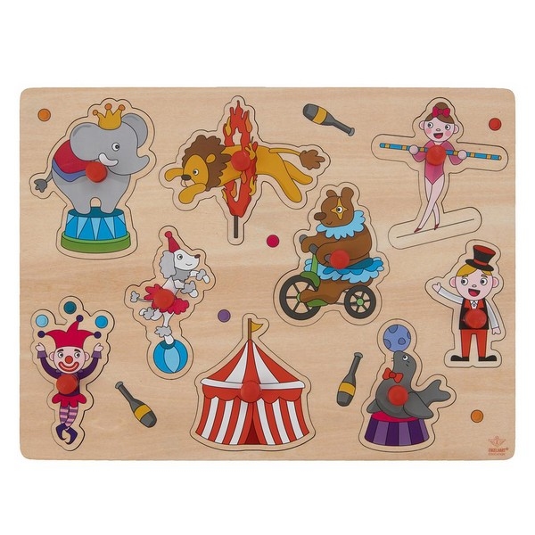 Puzzel knop "Circus", klein