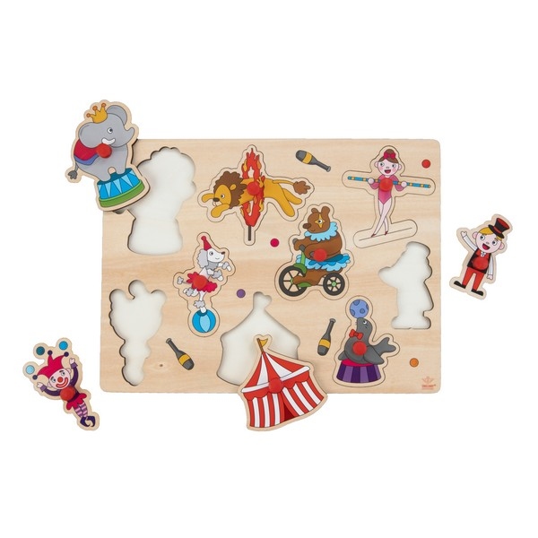 Puzzel knop "Circus", klein