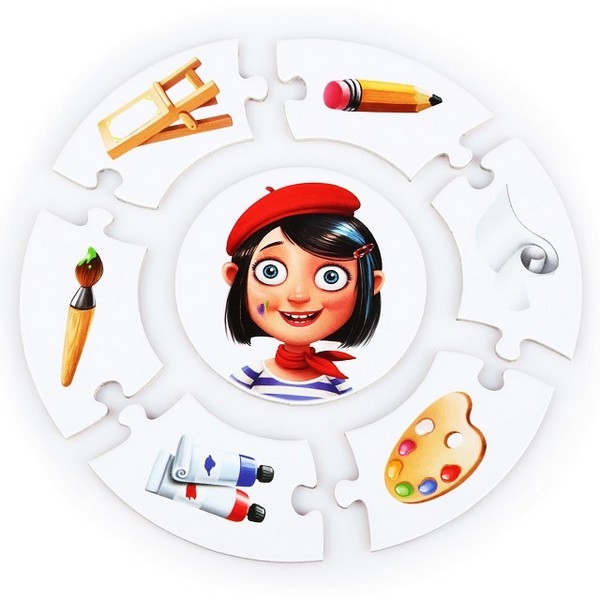 Puzzlika - Beroepen - 3 varianten  ( -15% op=op ) nog 2x