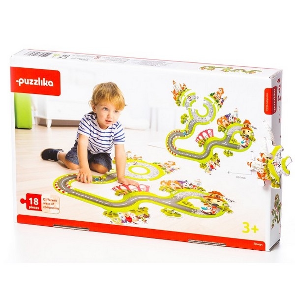 Puzzlika - Mijn Stad  ( -15% op=op )