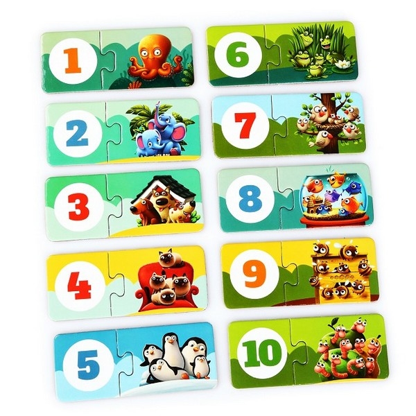 Puzzlika - Tel Je Vrienden - 10 combinaties  ( -15% op=op )