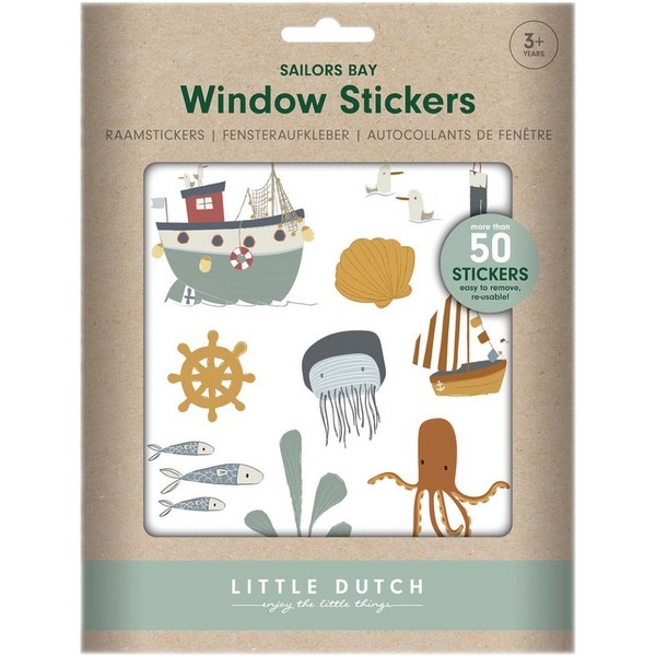 Raamstickers Sailor bay - Little Dutch