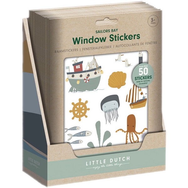 Raamstickers Sailor bay - Little Dutch