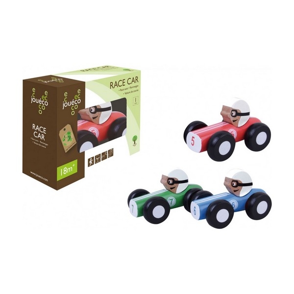 Raceauto in doos - 3 assorti - Jouéco