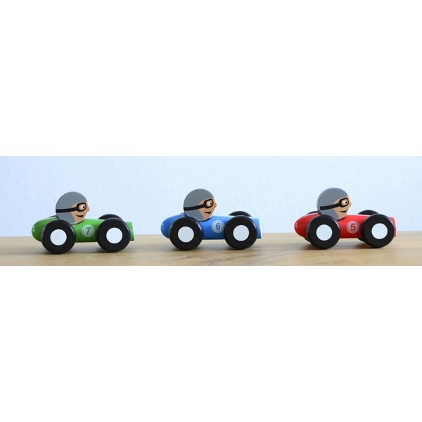 Raceauto in doos - 3 assorti - Jouéco