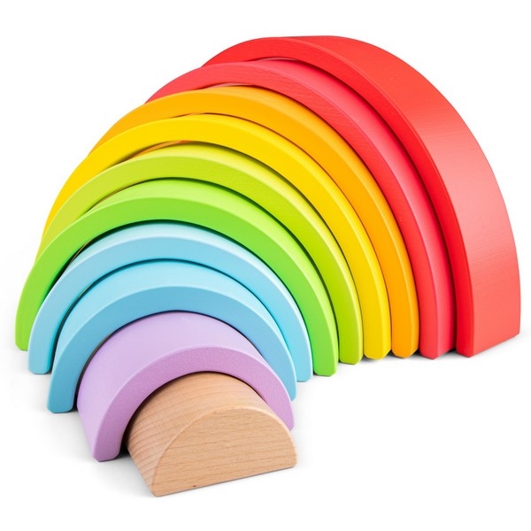Regenboog blokken - 10 bogen, nu met 10% korting !