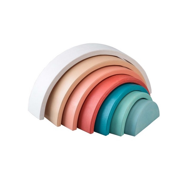Regenboog blokken pastel, nu met 10% korting