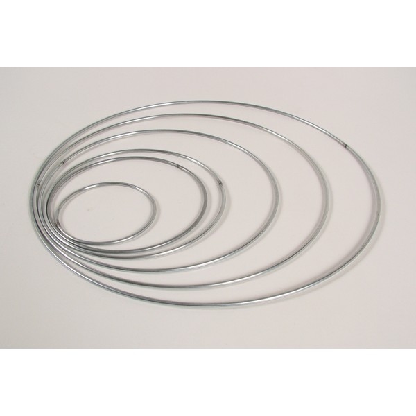 Ring metaal rond 20 cm, uitverkocht