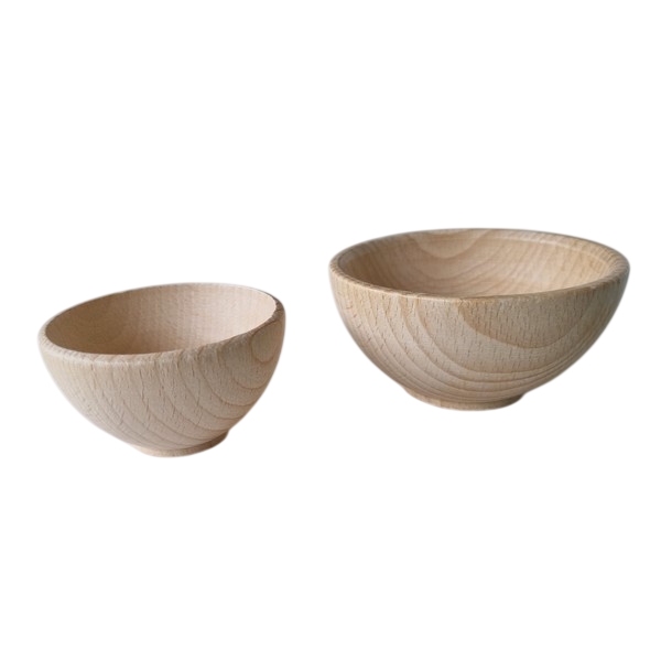 Schaal / kom groot 92 mm Ø x 43mm hoog met voetje