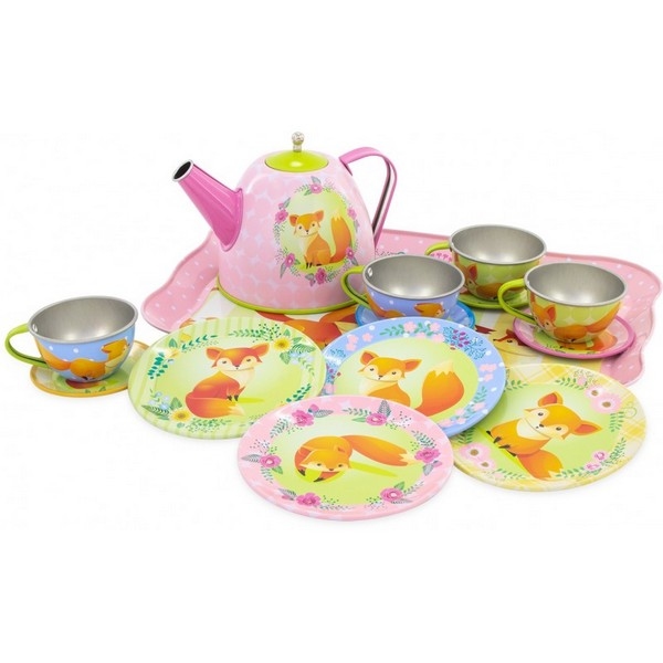 Servies tin Vos in koffer - Ulysse, nog 2x
