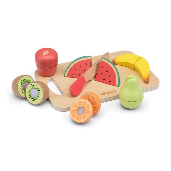 Snijset - Fruit met snijplank - Woet