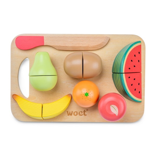 Snijset - Fruit met snijplank - Woet