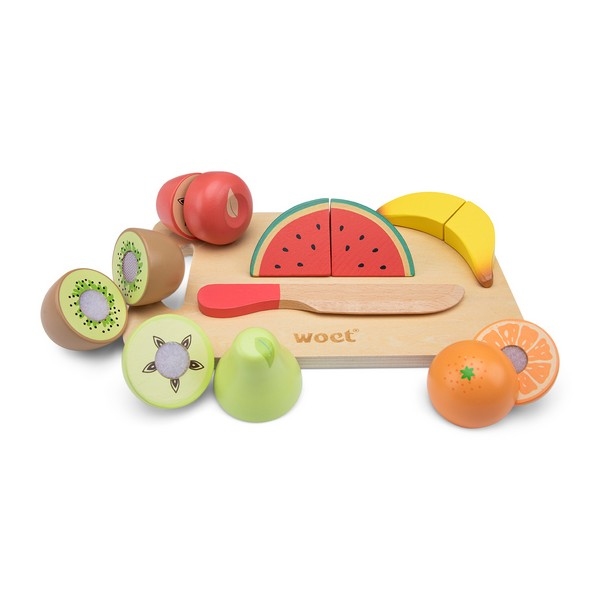 Snijset - Fruit met snijplank - Woet
