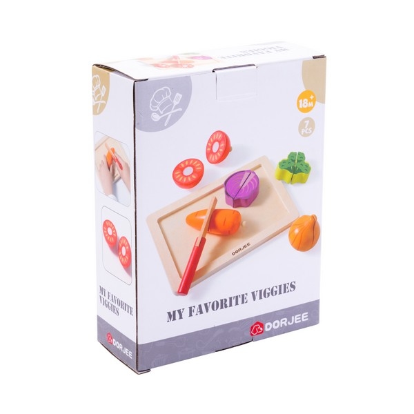 Snijset Groente hout - Dorjee, nog 3x