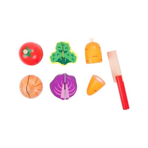 Snijset Groente hout - Dorjee, nog 3x