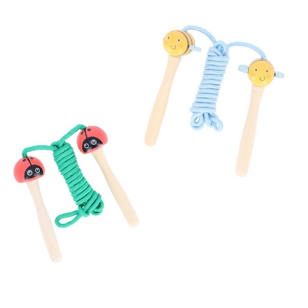 Springtouw bij en lieveheerbeest 2 assorti