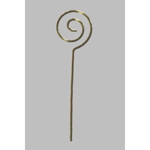 Staf metaal Goud kleurig 8 cm doos 100 stuks