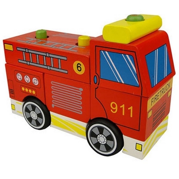 Stapelauto Brandweerauto demontabel, uitverkocht