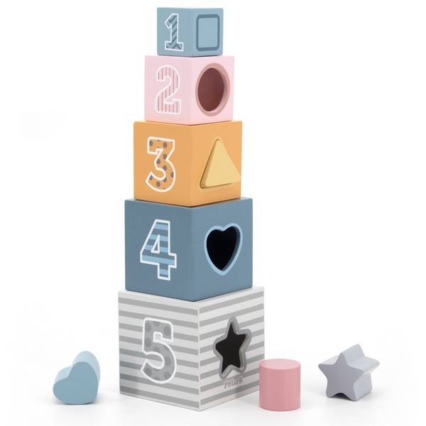 Stapelkubus - Hout - PolarB