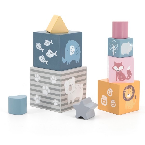 Stapelkubus - Hout - PolarB