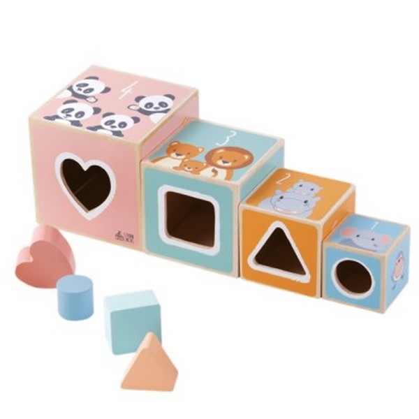 Stapelkubus - Hout - Studio Circus