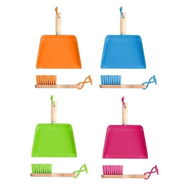 Stoffer en blik gekleurd - 4 assorti 100% FSC