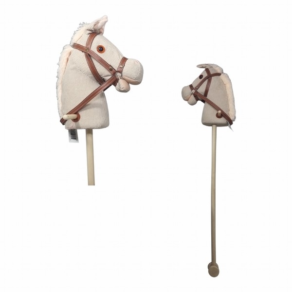 Stokpaard "Rib" met geluid, 100cm
