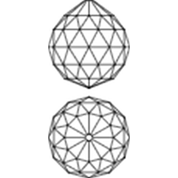 Swarovski - Bal 40mm voor deurknop of kraan CAL'VZ'SI