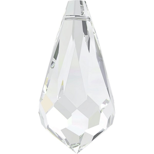 Swarovski - Druppel mini 11x5,5mm  ( 7x uit een partijtje )