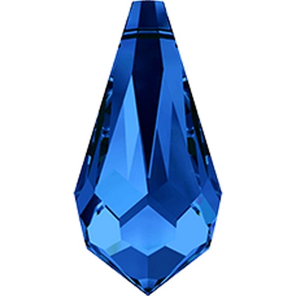 Swarovski - Druppel mini 11x5,5mm Blauw / Sapphire, aanbieding