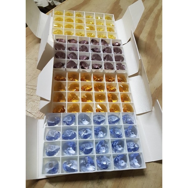 Swarovski - Hartje 18mm kleur, (ANTP) Antique Pink (nog 5x) aanbieding