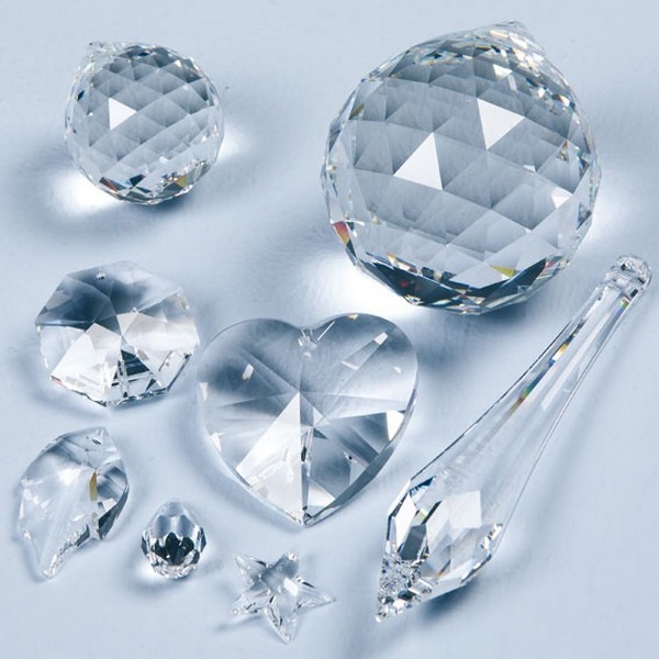 Swarovski - Schelp 28mm  ( 4x uit een partijtje )
