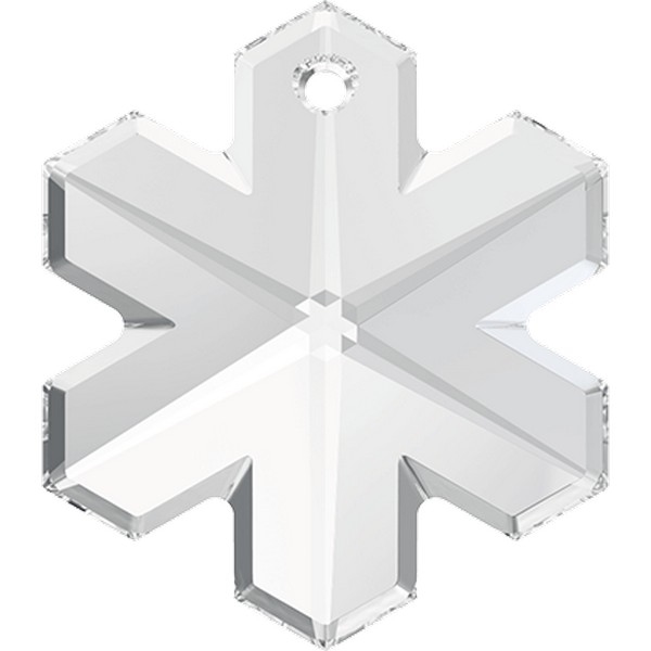 Swarovski - Sneeuwvlok 30mm - Feng Shui kaartje