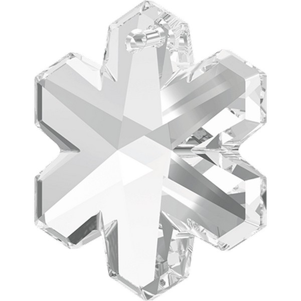 Swarovski - Sneeuwvlok 30mm - Feng Shui kaartje
