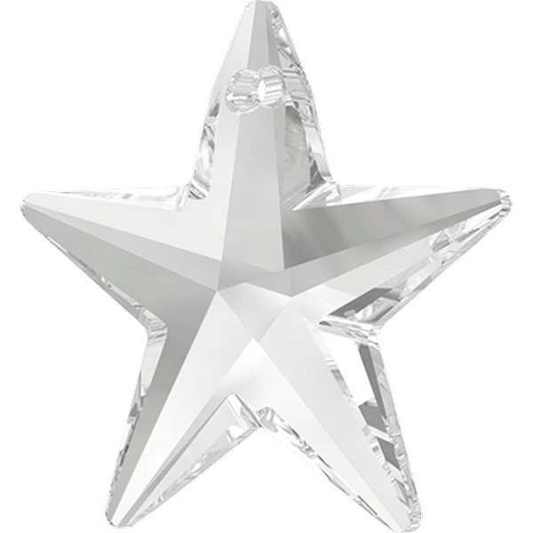 Swarovski - Ster 5-puntig 40mm  ( 3x uit een partijtje )