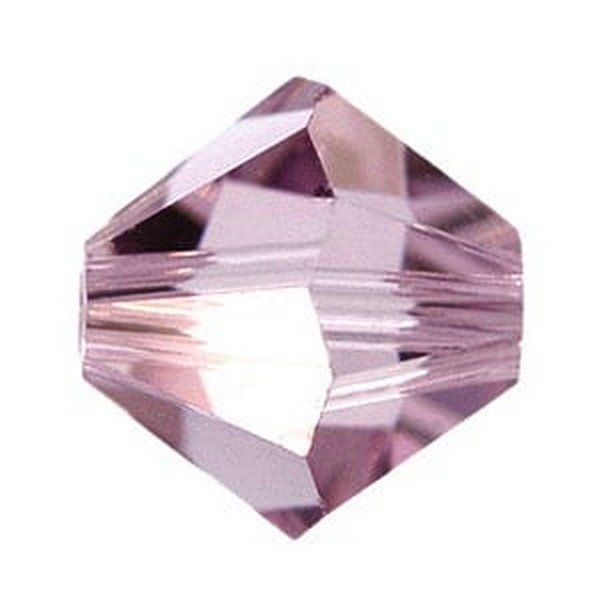 Swarovski Beads 4 mm Bicone Light Amethist zakje 100 stuks