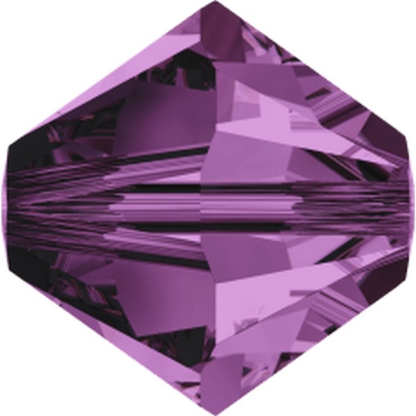 Swarovski Beads 4 mm Xilion Amethist 204 zakje 100 stuks