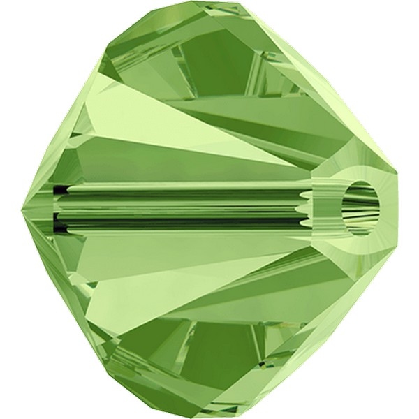 Swarovski Beads 4 mm Xilion Peridot 214 zakje 100 stuks