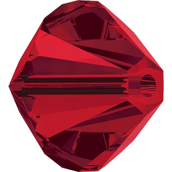 Swarovski Beads 6 mm Xilion Light Siam 227 zakje 100 stuks