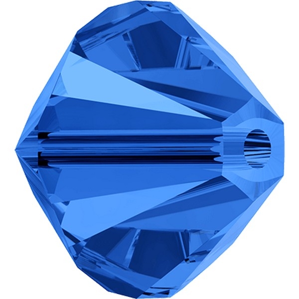 Swarovski Beads 6 mm Xilion Sapphire zakje ! 97 stuks