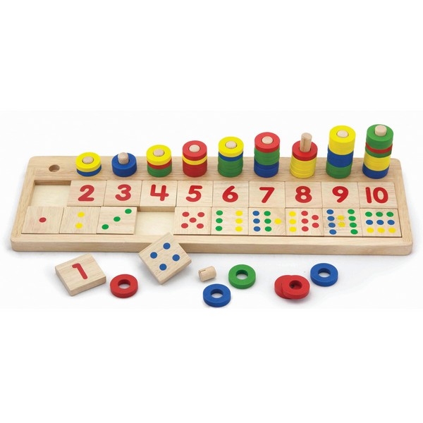 Tel- sorteerspel - Match de getallen - Viga Toys