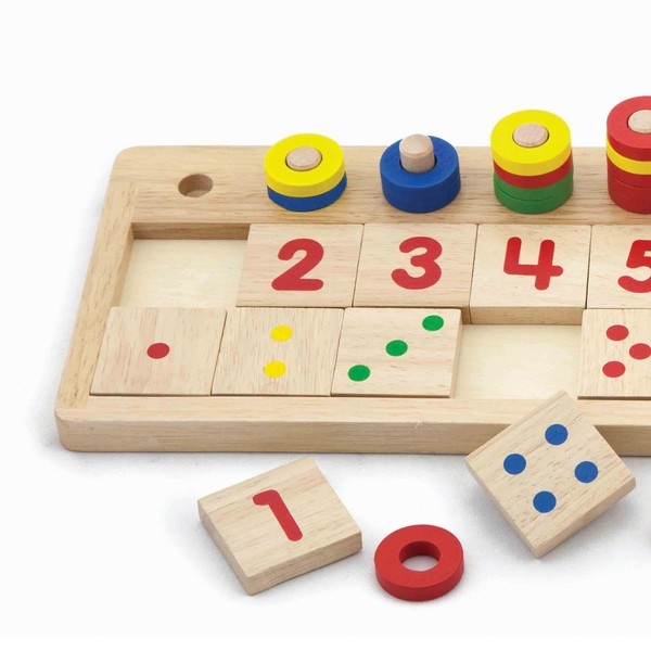 Tel- sorteerspel - Match de getallen - Viga Toys