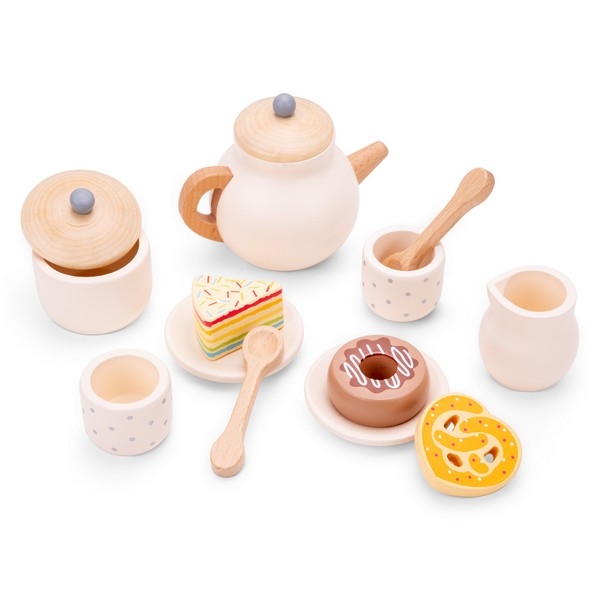 Thee set met koek en taart