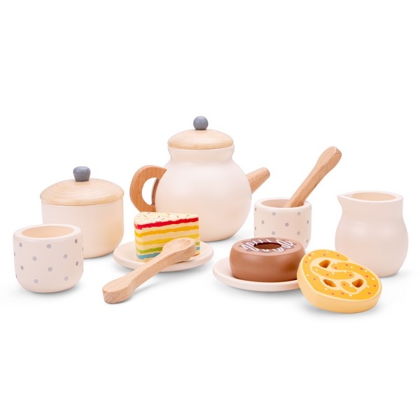 Thee set met koek en taart