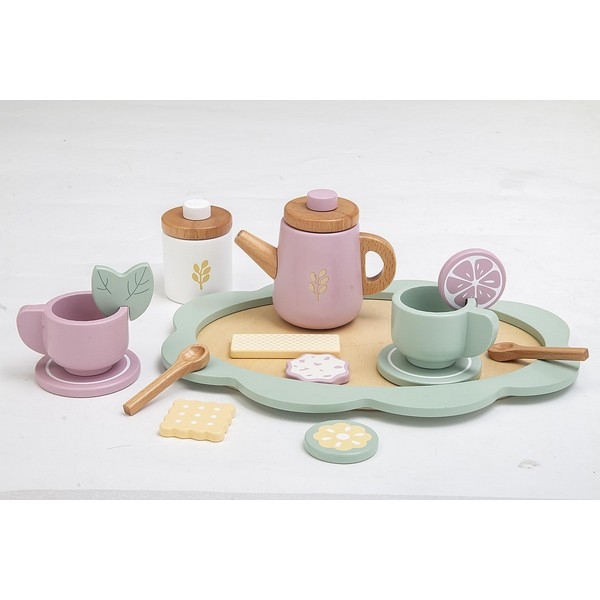 Theeservies Groen Pastel (PHOOHI)