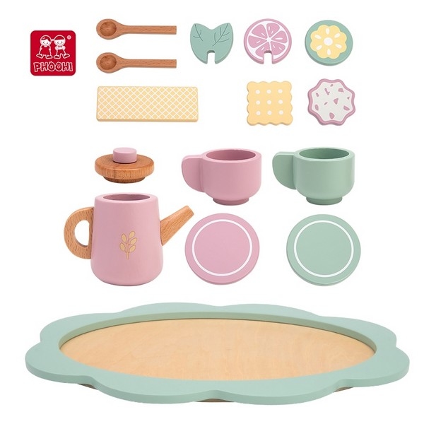 Theeservies Groen Pastel (PHOOHI)